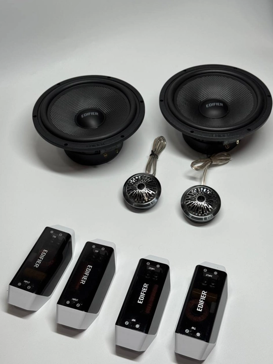 Edifier 6.5" komponent avtomobil akustikasi, 70W, 2 yo'lli