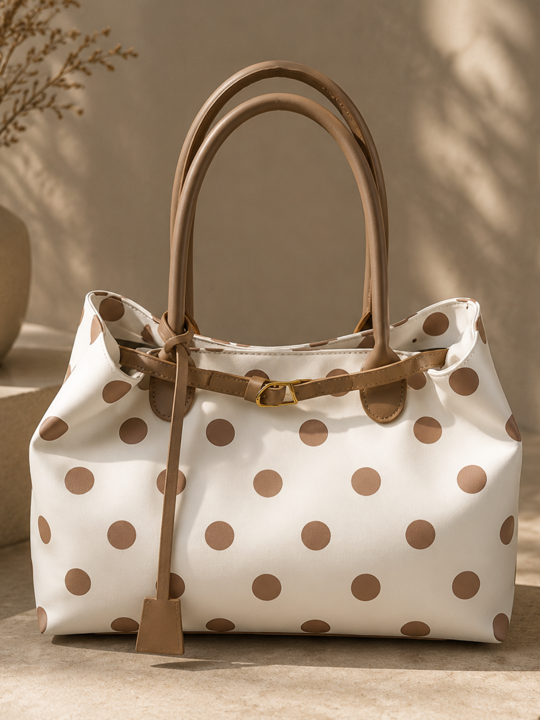 Ayollar sumkasi,polka dot sumka,katta sigimli kundalik ayollar sumkasi, zamonaviy va qulay