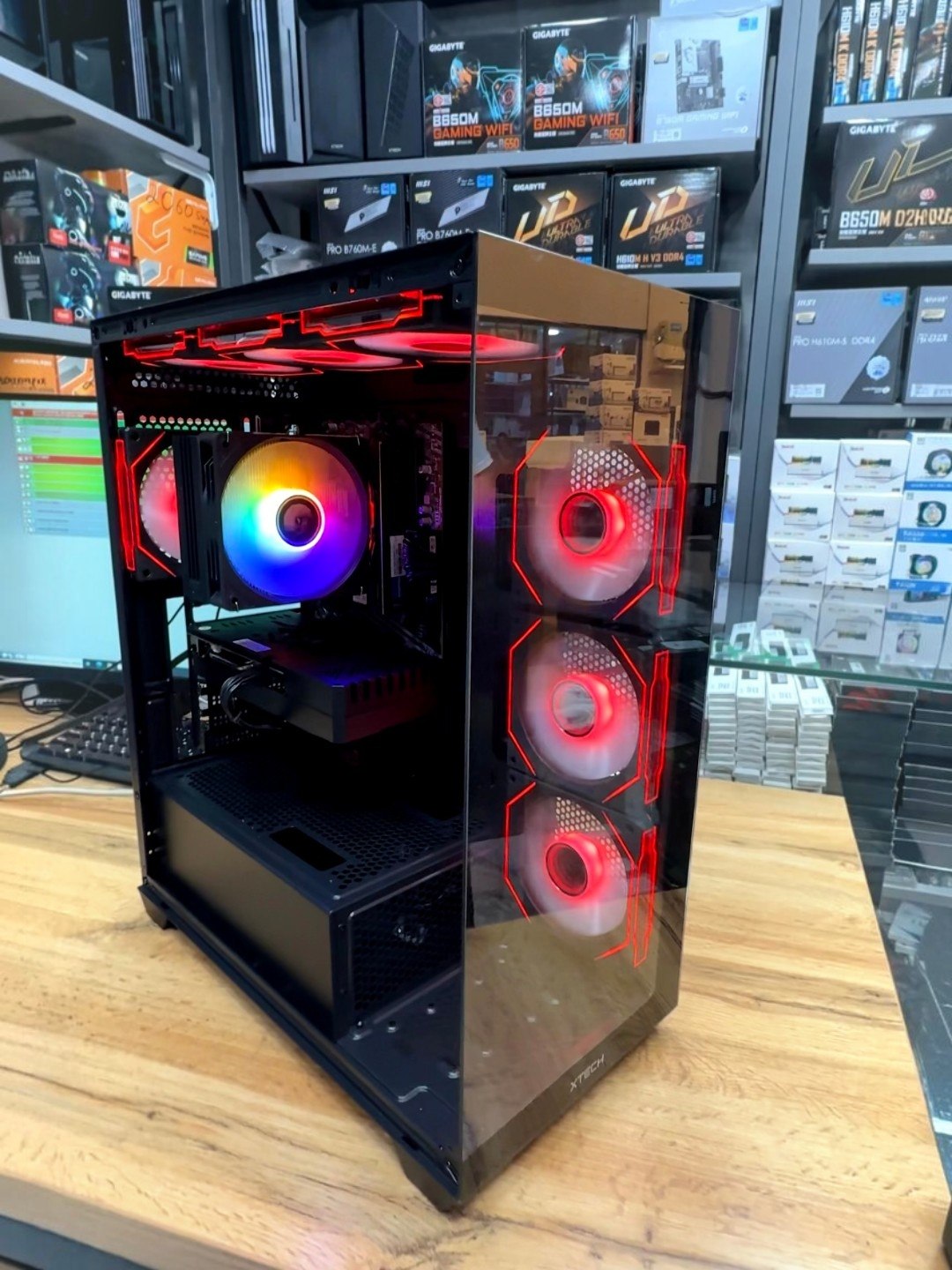Игровой компьютер AMD Ryzen 5 5600, RTX 3060 12GB, DDR4 16GB, NVMe 512GB