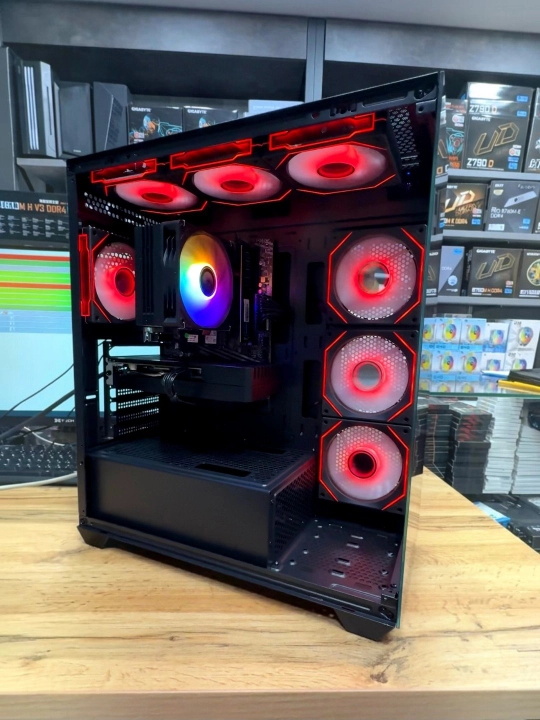 Игровой компьютер AMD Ryzen 5 5600, RTX 3060 12GB, DDR4 16GB, NVMe 512GB