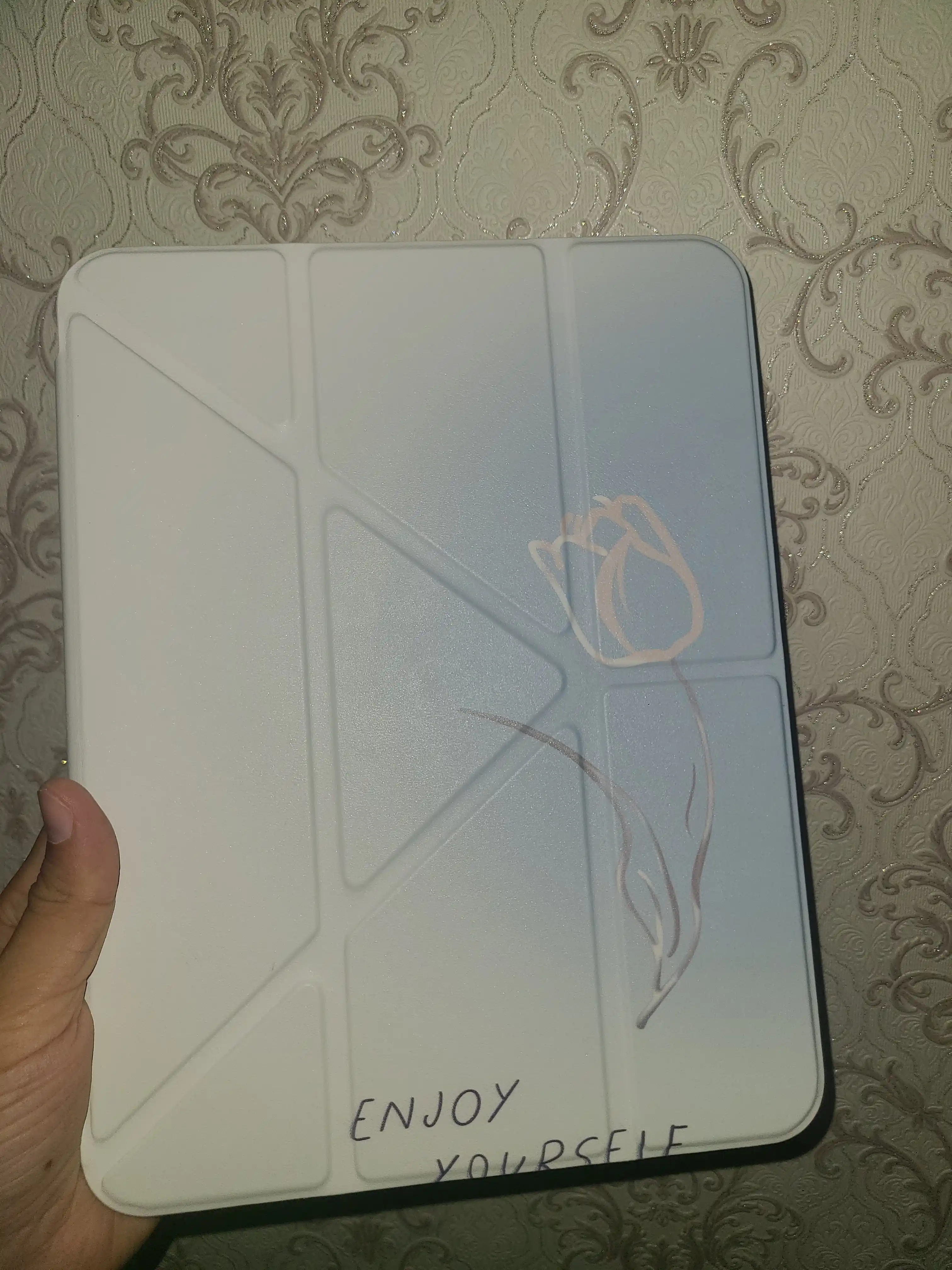 Чехол на iPad 11 A16 с магнитной крышкой, складывается в подставку 5 различными способами