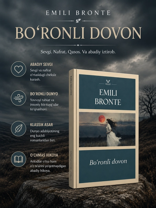 Bo'ronli dovon - Emili Bronte