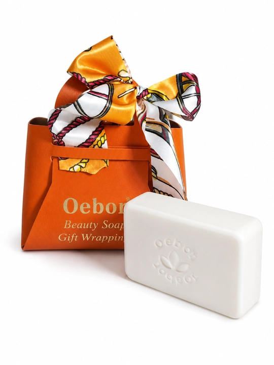 O‘ebur sovg‘a sovuni sovg‘a qadog‘ida, ayollar uchun xushbo‘y kosmetik sovun