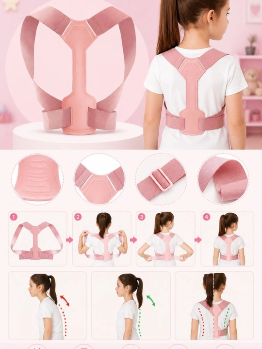 Корректор осанки для детей Be Trendy Kids-X ортопедический корсет от сутулости