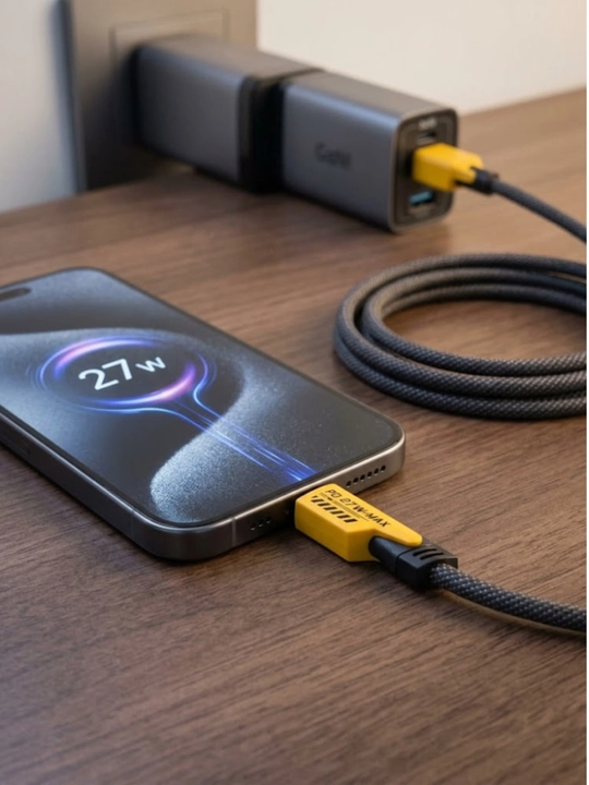 USB 4-в-1 Turbo Type-C/Lightning - USB-A/Type, быстрая зарядка