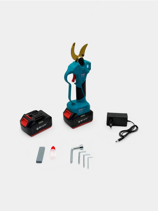 Akkumulyatorli tokqaychi (sekator) BIYOTI BYT-X40B, 20V (2 ta AKB x 4Ah), 40-50 mm, 350 Vt