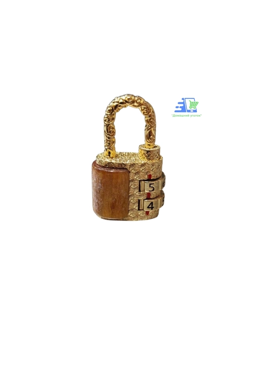 Mini kodli qulf, chamadon, sumka va zargarlik qutilari uchun kombinatsiyali qulf