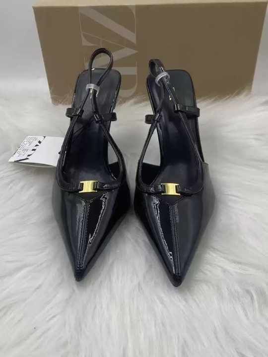Ayollar tuflisi, kabluk, poshnali tufli, to'yga, merry me, trend tufli, ZARA - 