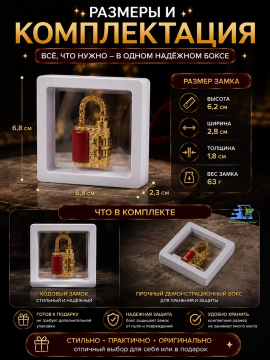 Mini kodli qulf, chamadon, sumka va zargarlik qutilari uchun kombinatsiyali qulf