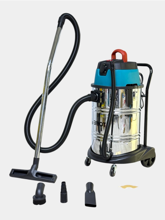 Sanoat va qurilish changyutgichi BIYOTI BYT-VC60, 1400 Vt, 60 l zanglamas bak, 19 kPa
