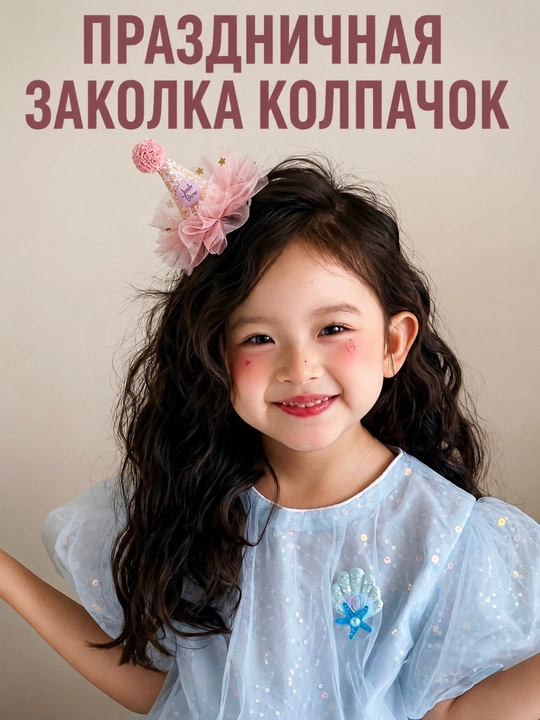 Заколки для девочек, заколки, аксессуары для волос, колпачок - 