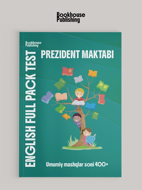 Prezident Makatabi Test Kitobi (Ingliz tili va Matematika) - 