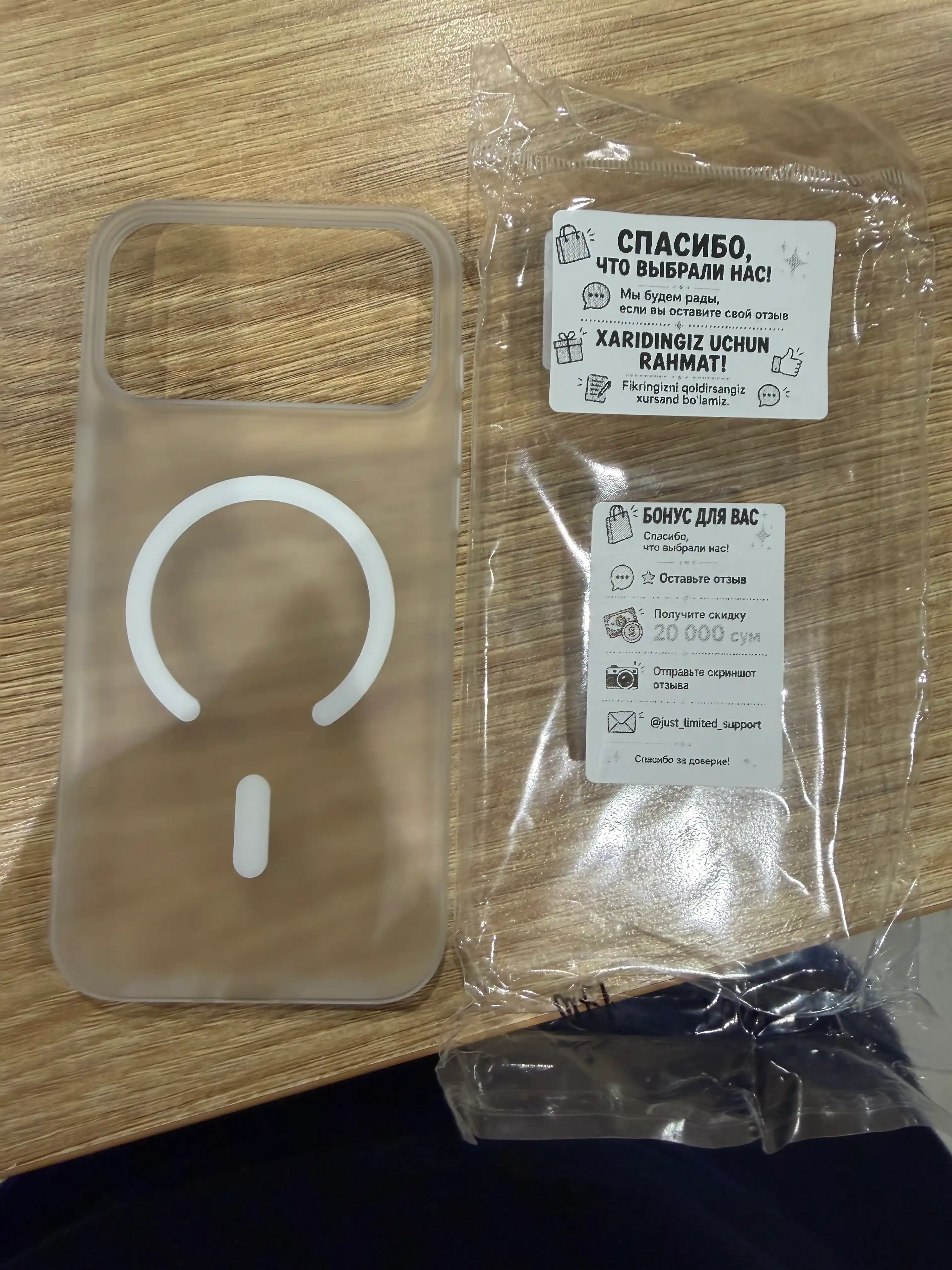 IPhone 15, 16, 17, 18 Pro, Max, Plus uchun shaffof, silikon g‘ilof