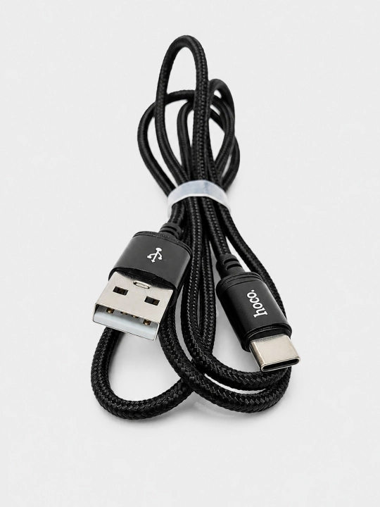 USB Type-C 3.0 kabeli, 6A, mustahkam, tez zaryadlash va ma’lumot uzatish uchun