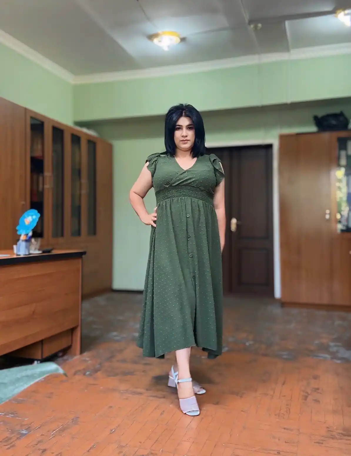 Женское платье миди, свободное, легкое, 6 цветов, S-2XL