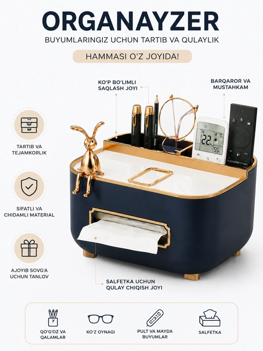 Smart Comfort Box — Uy va ofis uchun aqlli tartib yechimi - 