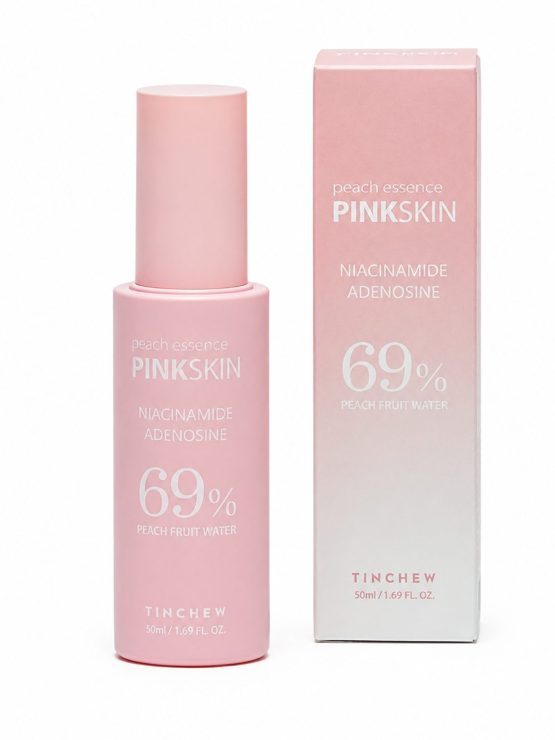 Shaftoli ekstrakti qo‘shilgan tinchew pinkskin peach yuz uchun essensiyasi, 50 ml - 