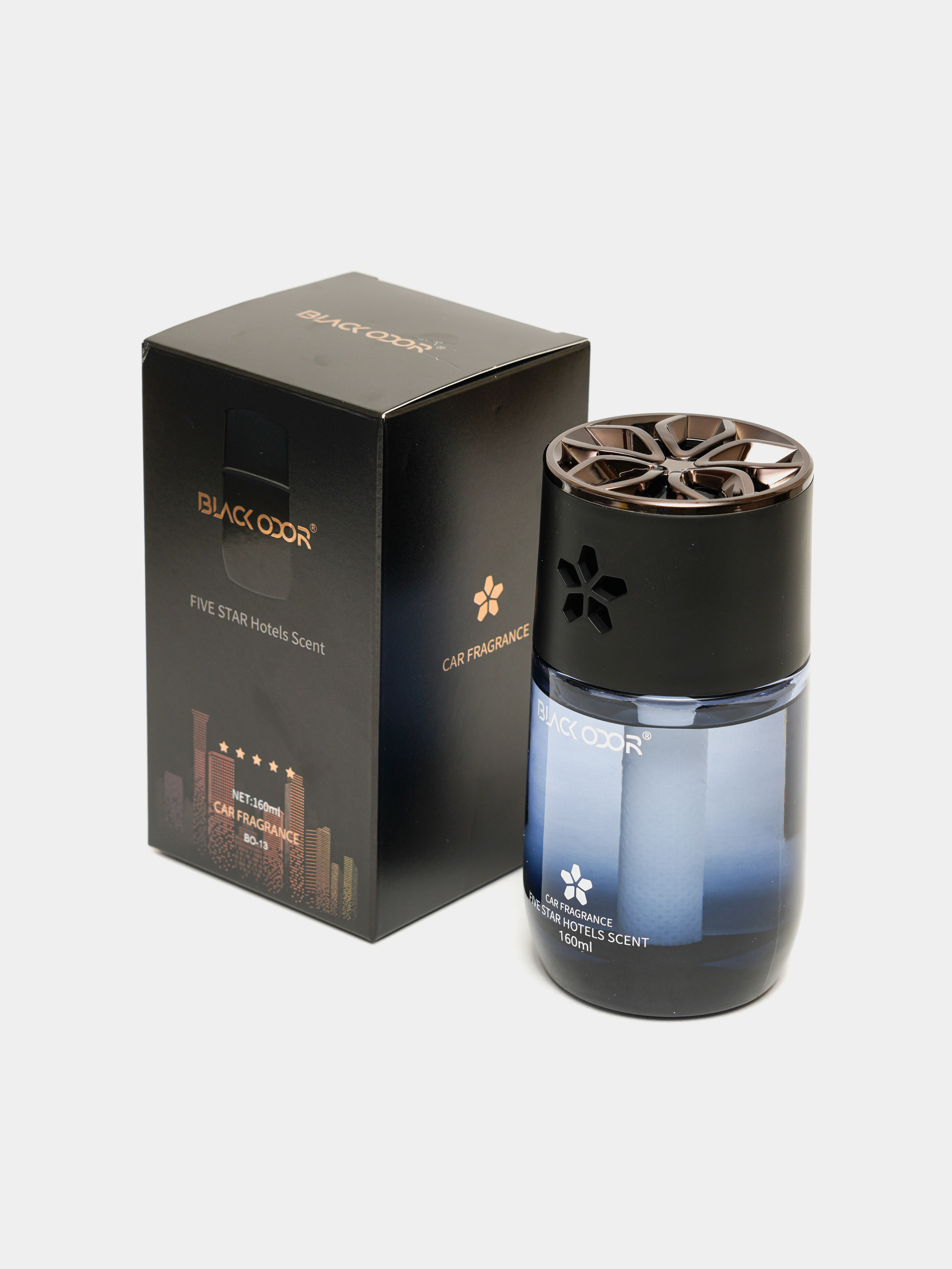 Mashina, uy, ofis uchun "BLACK ODOR" xushbo‘ylantiruvchisi va xushbo‘ylantiruvchisi