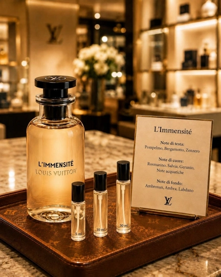 Atirlar erkaklar uchun Louis Vuitton Limensite atir, yozgi kuzgi, raspiv