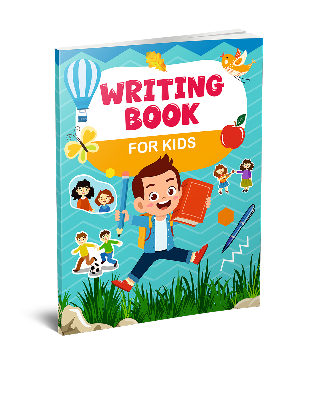 Writing book for kids (64 pages) - 