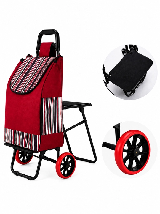 Arava sumka, shopper sumka, g'ildirakli sumka, bozor sumkasi, katta sumka, 30 kg yuk uchun
