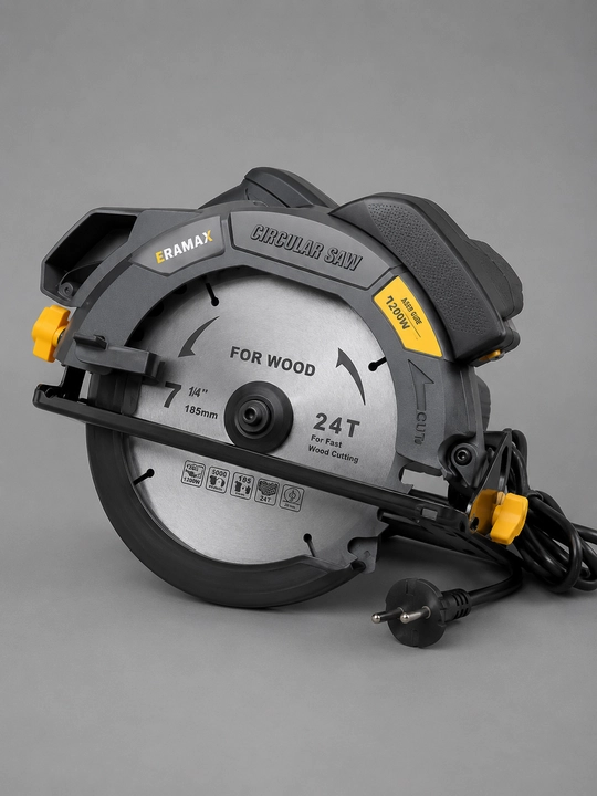 Профессиональная циркулярная пила ERMAX ER1300 /185мм - 