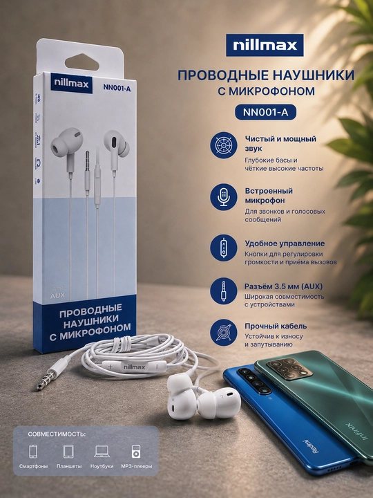 Simli quloqchin NILLMAX NN001-A