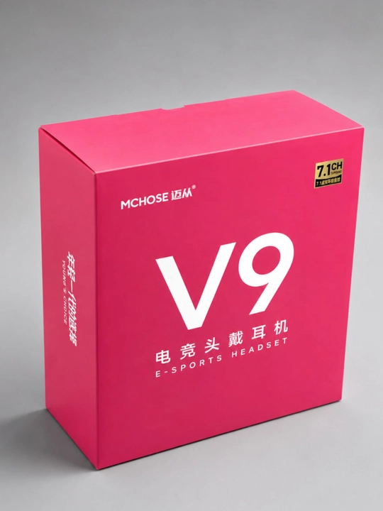 MCHOSE V9 simsiz o‘yin naushniklari, shovqinni kamaytirish, 250 soat avtonomiya