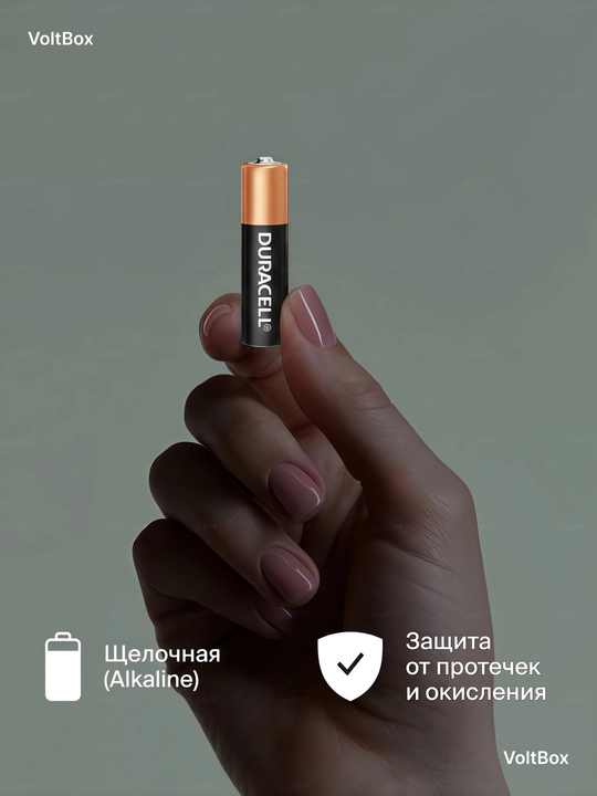 Батарейки Duracell AA и AAA пальчиковые и мизинчиковые щелочные, набор 12 шт