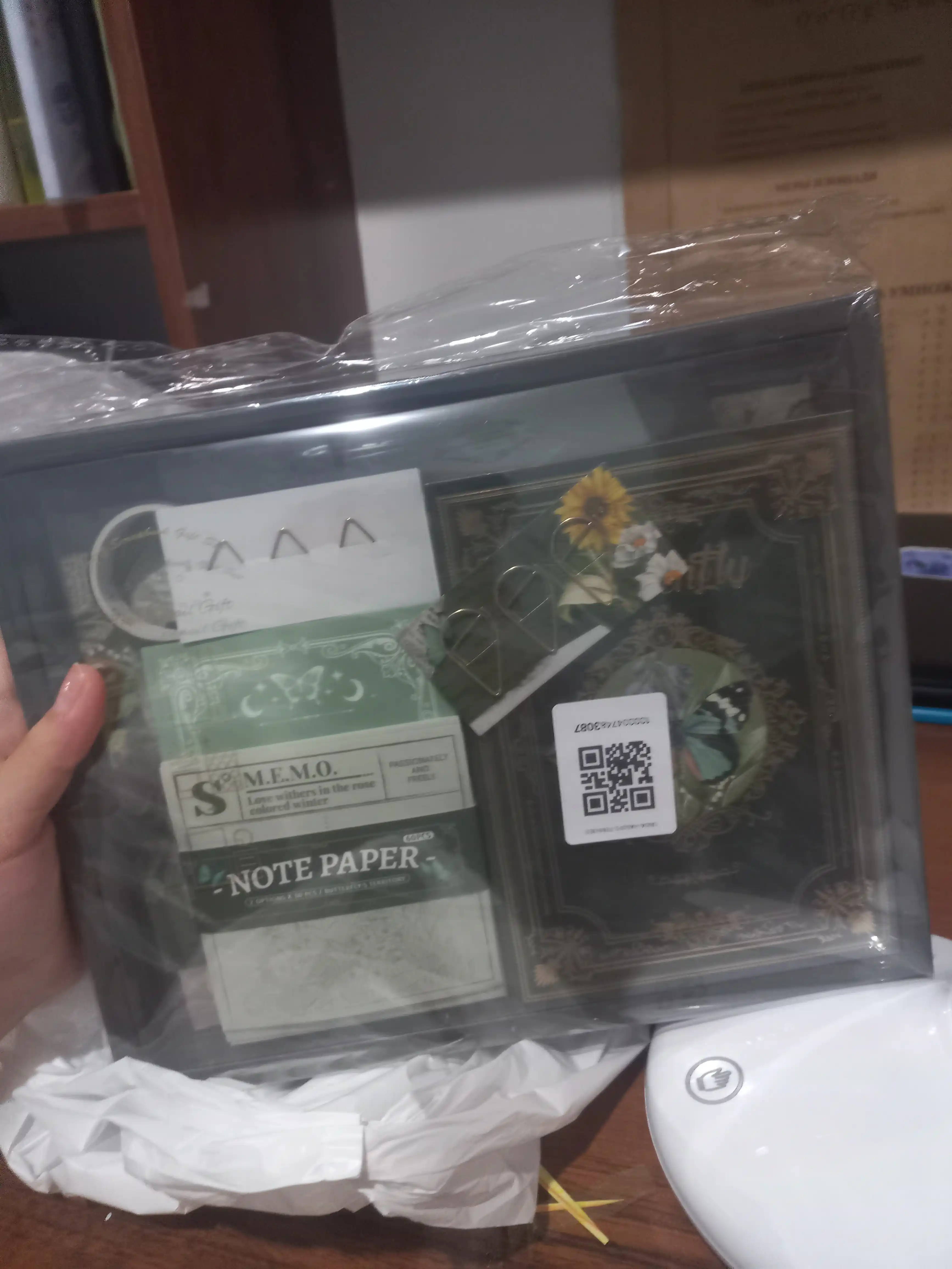 Подарочный набор для скрапбукинга серии Natural Butterfly