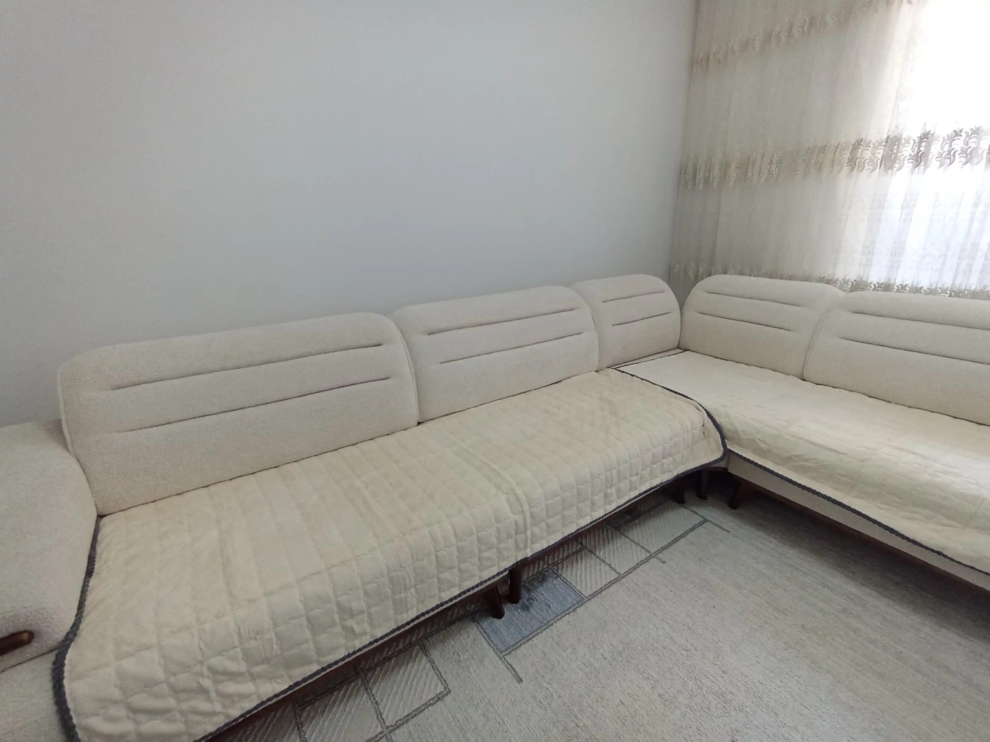 Накидка на диван, комплект для углового дивана, кресла, 210×90 см+160×90 см