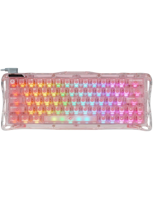 Magnit klaviatura GravaStar Mercury V60, 64 tugma, UFO Magnetic Switch, RGB, USB Type-C