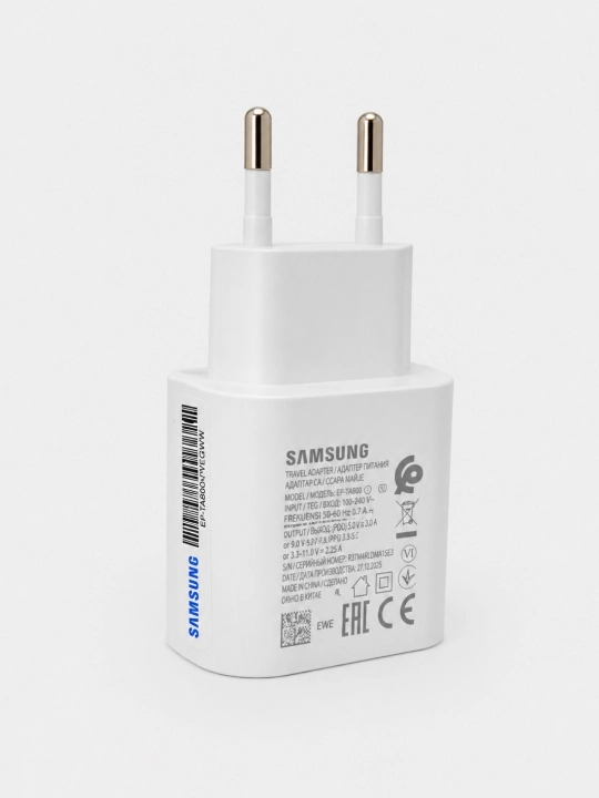 Adapter Type-C tez zaryadlovchi 12W, 5V 2.4A, telefon va planshet uchun