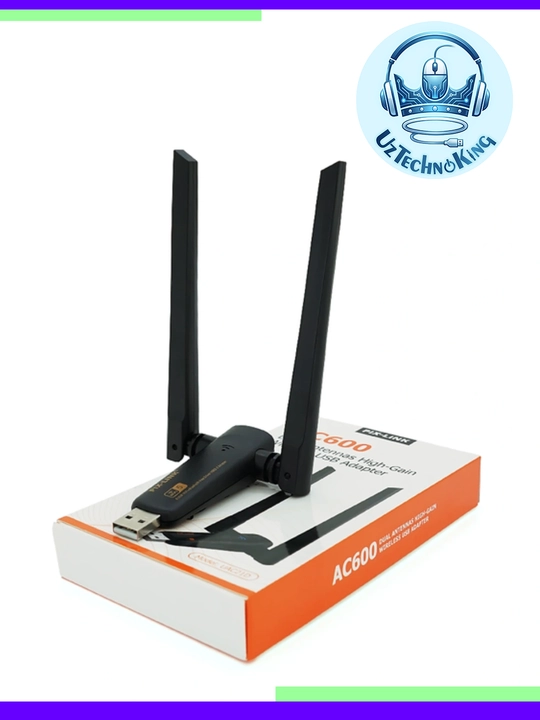 UAC21D – двухдиапазонный Wi-Fi + Bluetooth 4.2 на 600 Мбит/с. Отлично для игр и видео