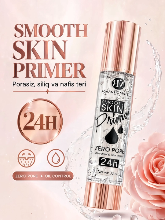 Romantic May Smooth Skin Zero Pore Makeup Primer 24h — база под макияж, праймер - 