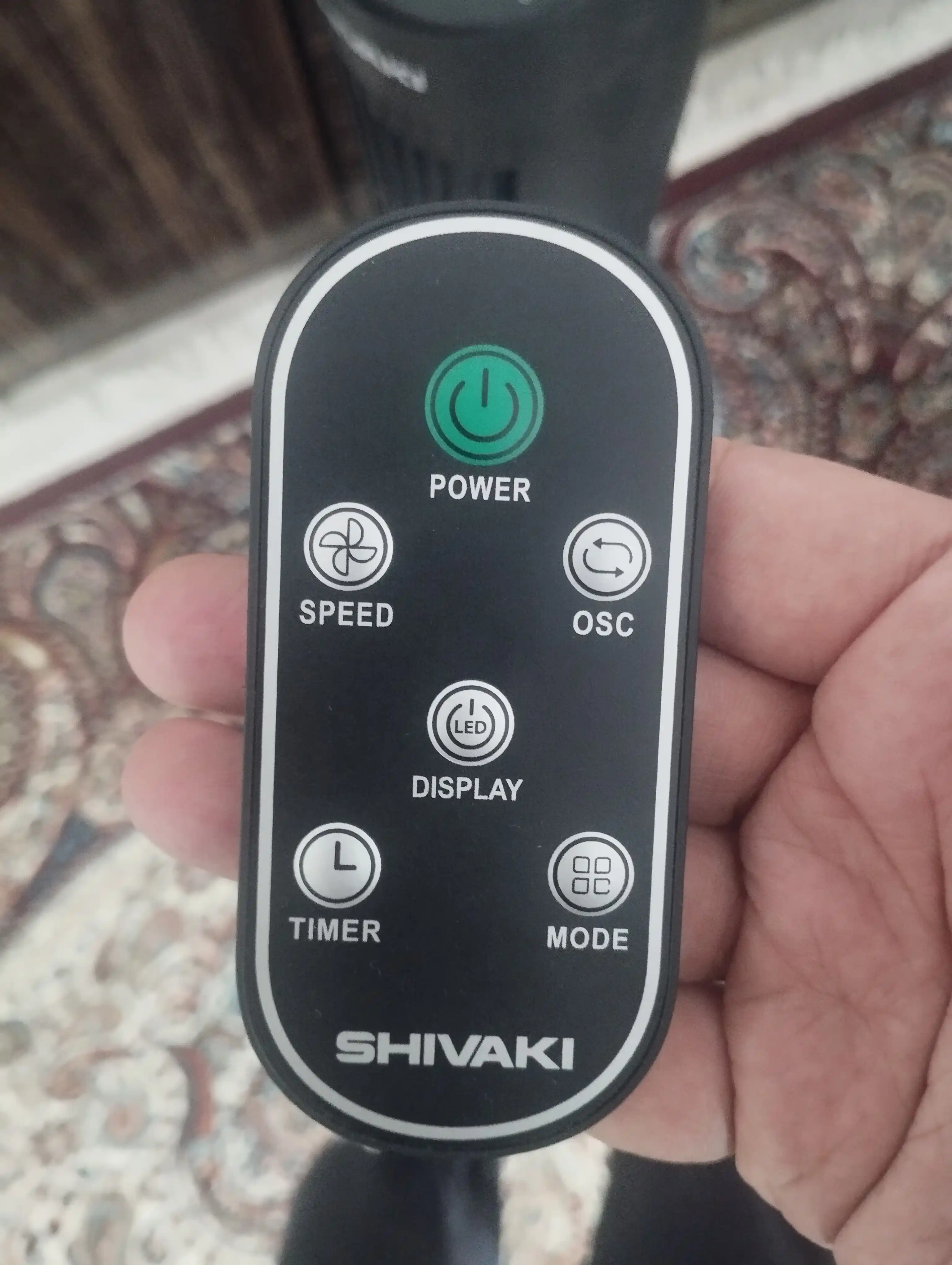 SHIVAKI SH-TF-4001 — Мощный, тихий и современный колонный вентилятор