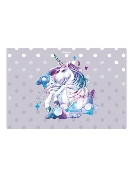 Подкладка настольная Erich Krause пластиковая, Dream Unicorn, А3 - 