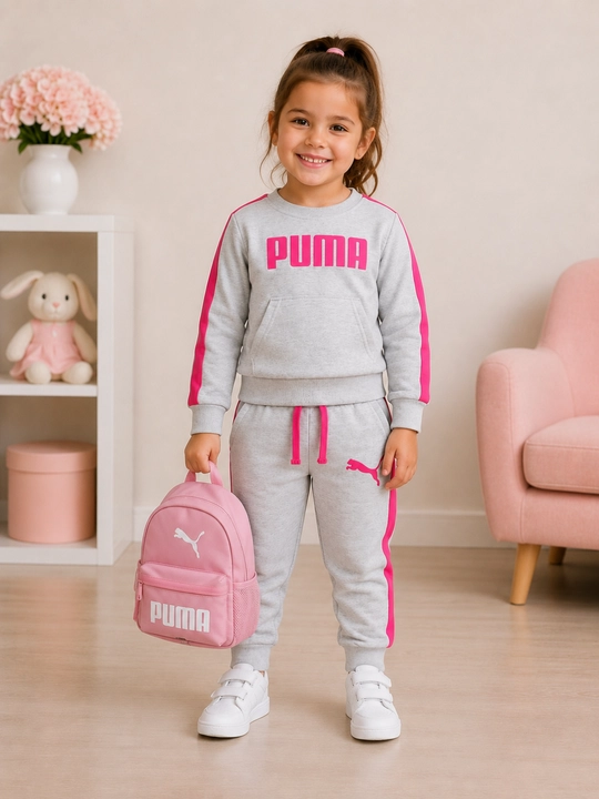 PUMA bolalar sport kostyumi 5, 6, 7 yosh o‘g‘il bola issiq triko kundalik kiyim