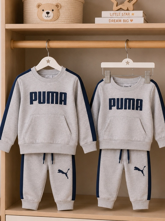 PUMA bolalar sport kostyumi 5, 6, 7 yosh o‘g‘il bola issiq triko kundalik kiyim