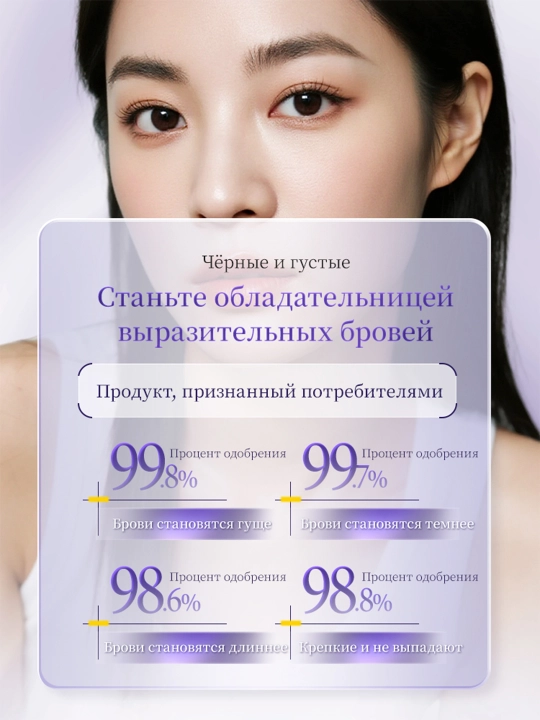 LYDIMOON усьмы для ресниц и бровей, сыворотка для роста волос, 30 мл