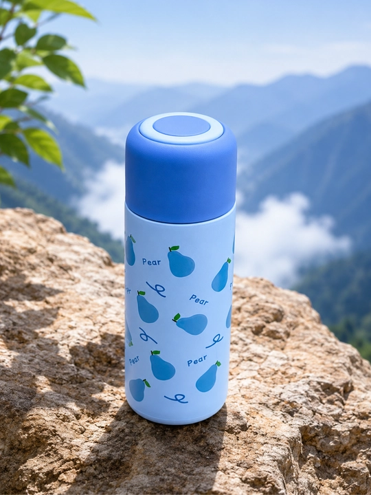 Bolalar uchun sport tritan suv idishi 500 ml li tasmali shisha - 