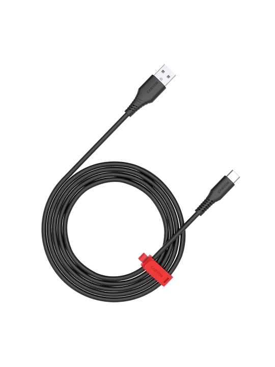 Slikon kabel Canyon OnWire USB A USB C, 18 W 60 W, 1.2 m, 2 m, organayzer bilan