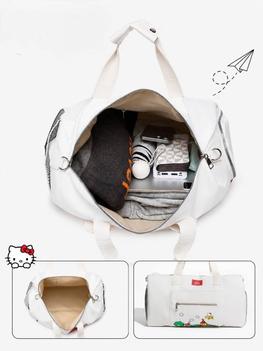 Hello Kitty sayohat sumkasi, sport va yo‘l sumkasi, 45×32×17 sm