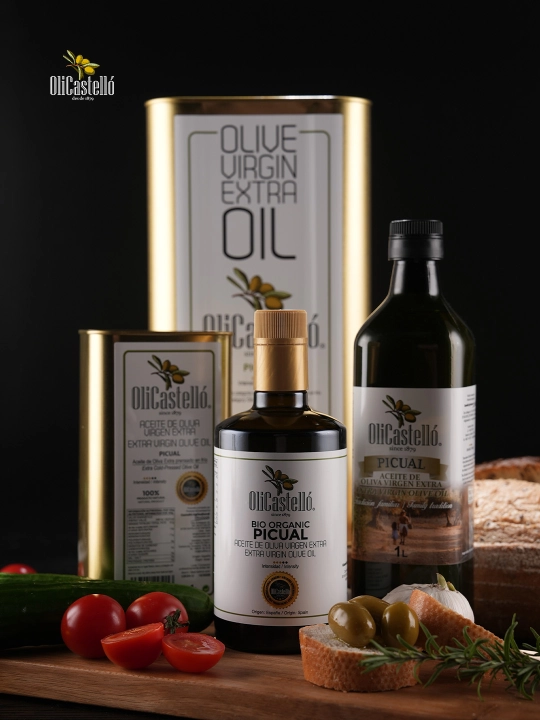 OliCastello Extra Virgin zaytun yog‘i 1L (metall qadoq)