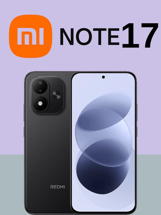 Redmi Note 17 4 г, 7700 мАч, 45 Вт, 120 Гц AMOLED, Snapdragon 6s Gen 2 - 