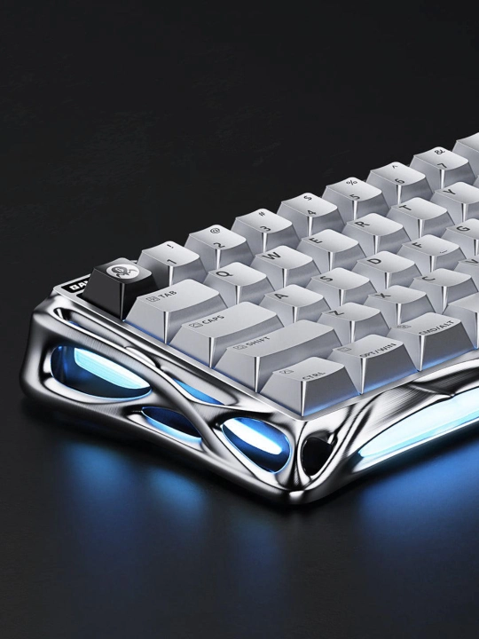 Магнитная клавиатура GravaStar Mercury V60 Pro, 60 клавиш, Blackcore Hall Effect, 8K Гц