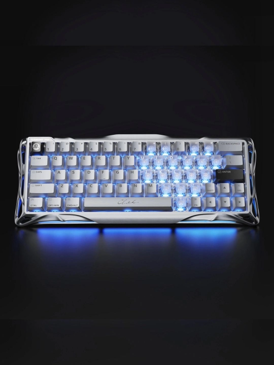 Магнитная клавиатура GravaStar Mercury V60 Pro, 60 клавиш, Blackcore Hall Effect, 8K Гц