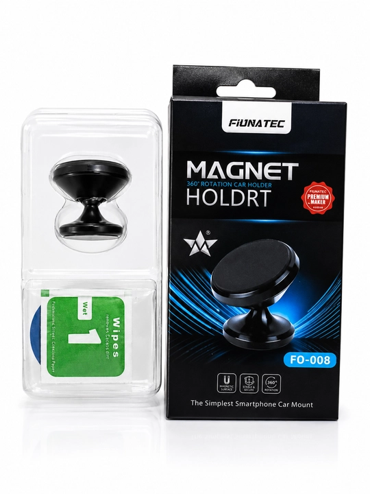 FIQNATEC Magnet Holdrt FO-008 – 360° aylanadigan magnit avtomobil telefon ushlagichi