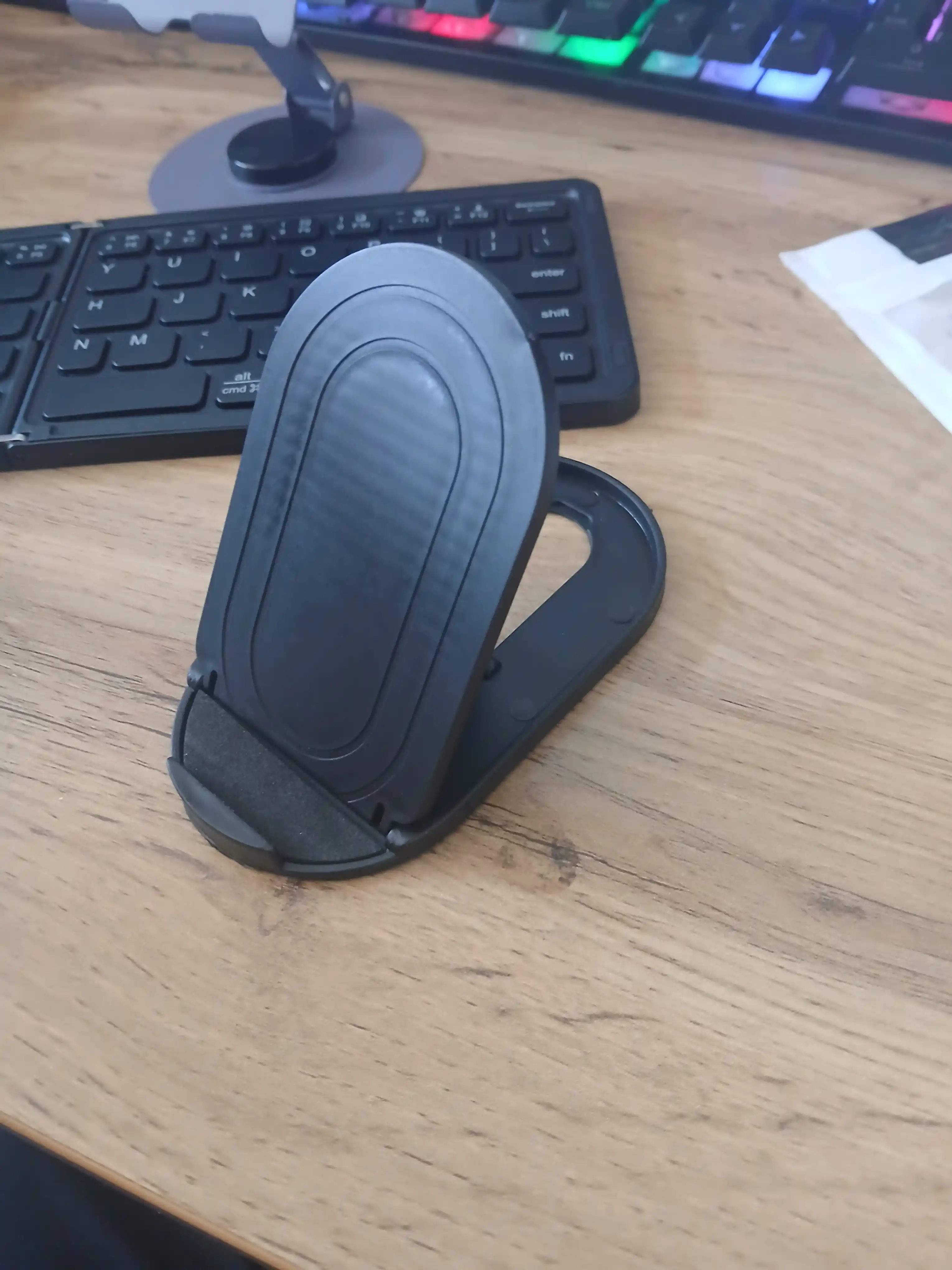 Bluetooth buklanadigan klaviatura B023, simsiz, Android iOS Windows uchun