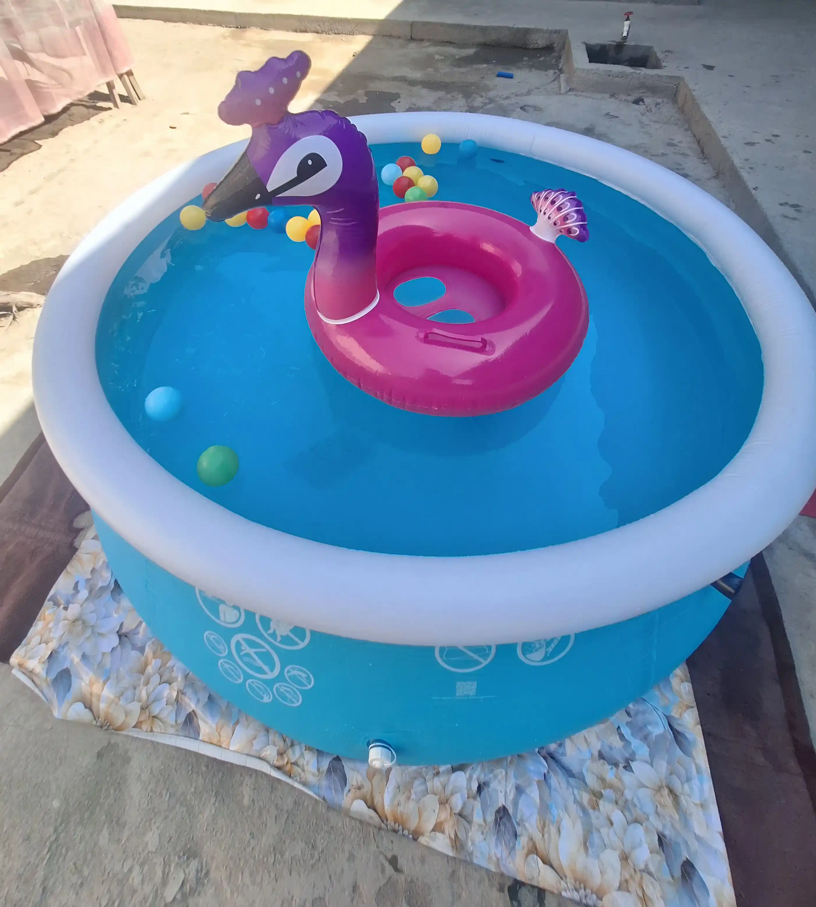 Puflanadigan basseyn Intex Easy Set, tanlovga 886, 3853 litr hajmli